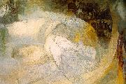  Georges de  Feure Swan Lake painting